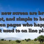 The new screen are brush, prompt, and simple to browse, for even pages who happen to be not used to on line playing
