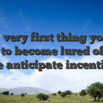 The very first thing you’re likely to become lured of the is the anticipate incentive