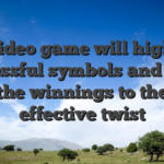 The video game will highlight successful symbols and show you the winnings to the one effective twist