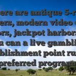 There are antique 5-reel servers, modern video clips harbors, jackpot harbors, and you can a live gambling establishment point run on preferred programs
