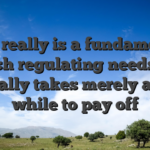 This really is a fundamental British regulating needs and generally takes merely a short while to pay off