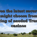 To go on the latest secure side, you might choose from our listing of needed Trustly casinos