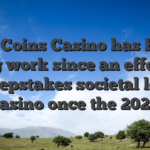 Top Coins Casino has been doing work since an effective sweepstakes societal local casino once the 2023