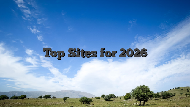 Top Sites for 2026