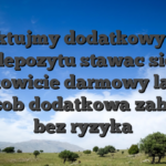 Traktujmy dodatkowy bez depozytu stawac sie calkowicie darmowy latwy sposob dodatkowa zabawe bez ryzyka