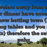 Travelers away from each other dinner have access to the new betting town (both dining tables and you may slots) therefore the settee pubs