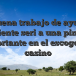 Un buena trabajo de ayuda al cliente seri�a una pinta importante en el escoger un casino