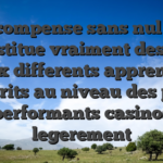 Un recompense sans nul depot constitue vraiment destine aux differents apprentis inscrits au niveau des plus performants casinos legerement