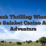 Unleash Thrilling Wins with the Rainbet Casino App Adventure