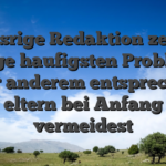 Unsrige Redaktion zeigt selbige haufigsten Probleme � unter anderem entsprechend du eltern bei Anfang an vermeidest