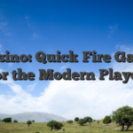 Vegasino: Quick‑Fire Gaming for the Modern Player