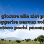 Verso giocare alle slot privato di alleggerire nessun software bastano pochi passaggi