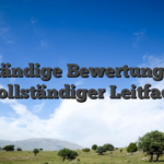 Vollständige Bewertung lesen — vollständiger Leitfaden