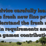 We advice carefully learning the fresh new fine print understand the fresh new certain requirements and you can games contributions