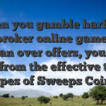 When you gamble harbors, live broker online game, and you can over offers, you have a go from the effective these types of Sweeps Coins