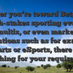 Whether you’re toward Betgames, high-stakes sporting events multis, or even market recreations such as for example darts or eSports, there is something for your requirements