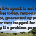 While live speak is not on the market today, responses is prompt, guaranteeing you are never ever trapped for very long if a problem pops up