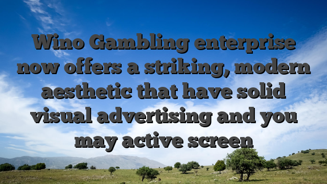 Wino Gambling enterprise now offers a striking, modern aesthetic that have solid visual advertising and you may active screen