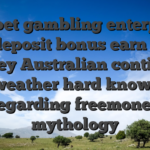 Wizbet gambling enterprise no deposit bonus earn real money Australian continent cold weather hard knowledge regarding freemoney mythology