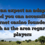 You can expect an adaptable and you can accessible internet casino founded as much as the area regarding players