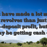 You have made a lot more revolves than just zero-deposit profit, but you may be getting cash off