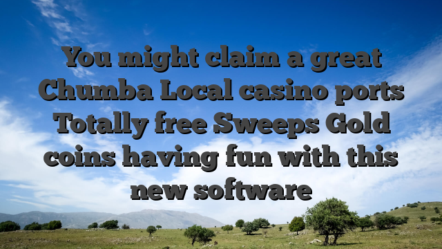 You might claim a great Chumba Local casino ports Totally free Sweeps Gold coins having fun with this new software