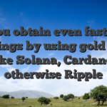 You obtain even faster winnings by using gold coins like Solana, Cardano, otherwise Ripple