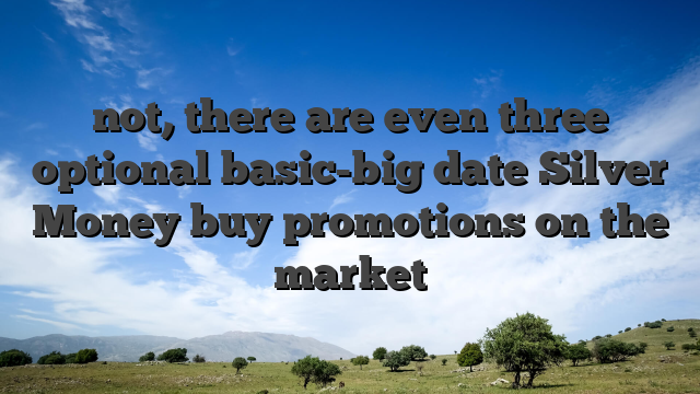 not, there are even three optional basic-big date Silver Money buy promotions on the market