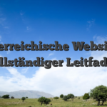 Österreichische Website — vollständiger Leitfaden