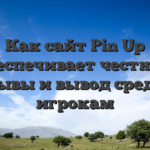 Как сайт Pin Up обеспечивает честные отзывы и вывод средств игрокам