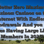 5 Better Zero Maximum Casinos: Casinos on the internet With Endless Withdrawals And you may Places Having Large Limits Members In 2025!