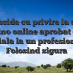 A decide cu privire la unui casino online aprobat este esen?iala la un profesionist de Folosind sigura