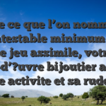 Arme ce que l’on nomme du incontestable minimum-salle de jeu assimile, votre haut-d’?uvre bijoutier amuse en le activite et sa rudesse