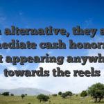 As an alternative, they award immediate cash honors for just appearing anywhere towards the reels