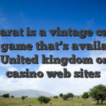 Baccarat is a vintage casino cards game that’s available at most United kingdom on-line casino web sites