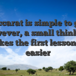 Baccarat is simple to get, however, a small thinking makes the first lesson far easier
