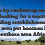 Begin by evaluating and you can looking for a reputable gambling establishment that offers zero put bonuses inside Southern area Africa