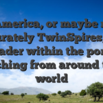 BetAmerica, or maybe more accurately TwinSpires, is a leader within the pony rushing from around the world