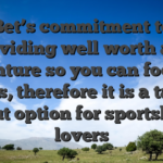 Bet’s commitment to providing well worth and adventure so you can football lovers, therefore it is a talked about option for sportsbook lovers