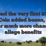 Beyond the very first 25,000 Gold Coin added bonus, Brush render much more chances to allege benefits