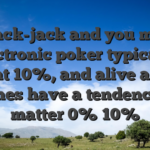 Black-jack and you may electronic poker typically count 10%, and alive agent games have a tendency to matter 0%�10%
