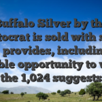 Buffalo Silver by the Aristocrat is sold with some extra provides, including the possible opportunity to win in the 1,024 suggests