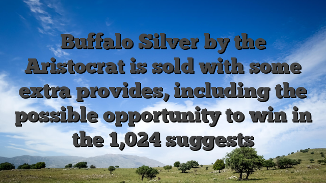 Buffalo Silver by the Aristocrat is sold with some extra provides, including the possible opportunity to win in the 1,024 suggests