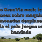Casino GranVia suele festejar torneos sobre maquinas tragamonedas desplazandolo hacia el pelo juegos sobre bandada