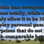 Certain ban sweepstakes casinos totally, while some simply allow it to be 100 % free-play personal gambling enterprises that do not prize cash-comparable honors