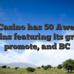 CoinCasino has 50 Awesome Spins featuring its greet promote, and BC