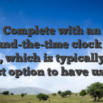 Complete with an around-the-time clock live talk, which is typically the best option to have users