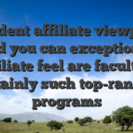 Confident affiliate viewpoints and you can exceptional affiliate feel are faculties certainly such top-ranked programs