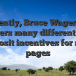 Currently, Bruce Wager now offers many different no deposit incentives for new pages