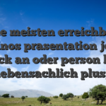 Die meisten erreichbar Casinos prasentation jenes Zweck an oder person kann dies nebensachlich pluspunkt
